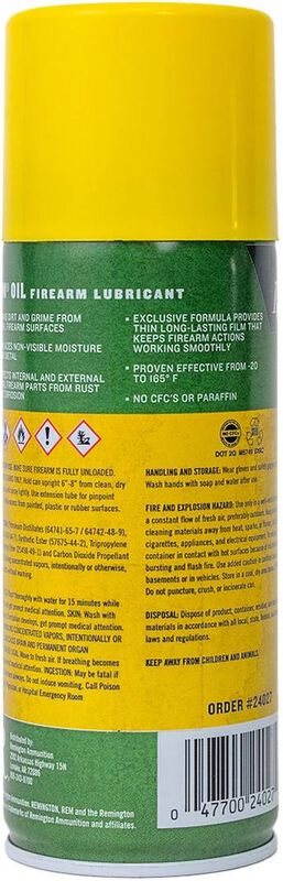 Rem Oil Aerosol, 10 oz, Aerosol